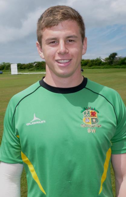 Billy Wood - runs and wickets for Pembroke Billy Wood - runs and wickets for Pembroke